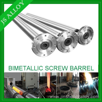 Screw barrel design for PVC PE PP single bimetallic screw barrel for extruder